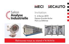 Salon de l'analyse industrielle, 5 et 6 février 2019